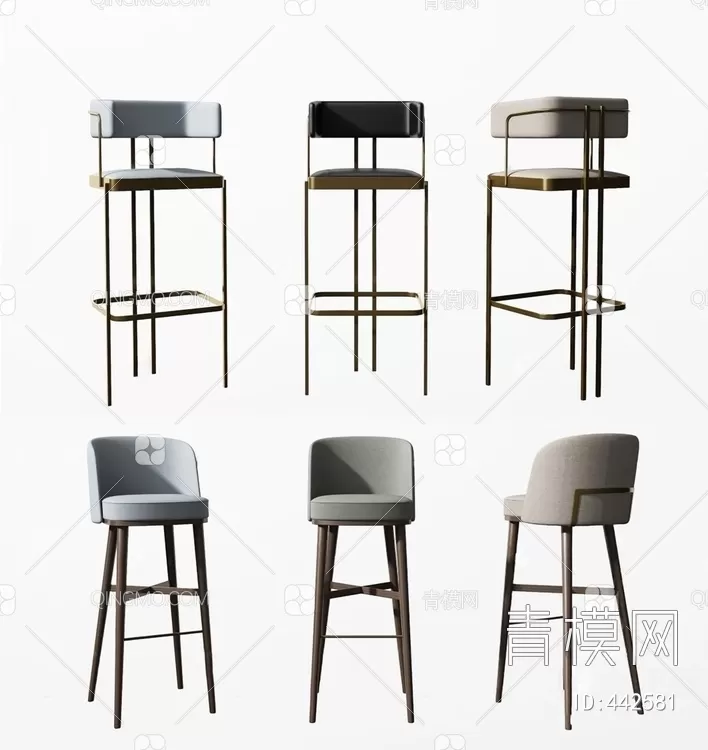 STOOL – BAR CHAIR – 3DMODELS – 112 – PRO