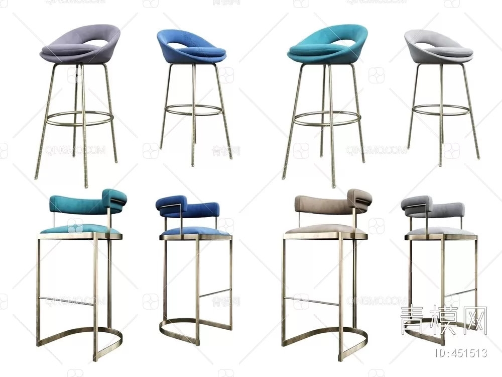 STOOL – BAR CHAIR – 3DMODELS – 118 – PRO