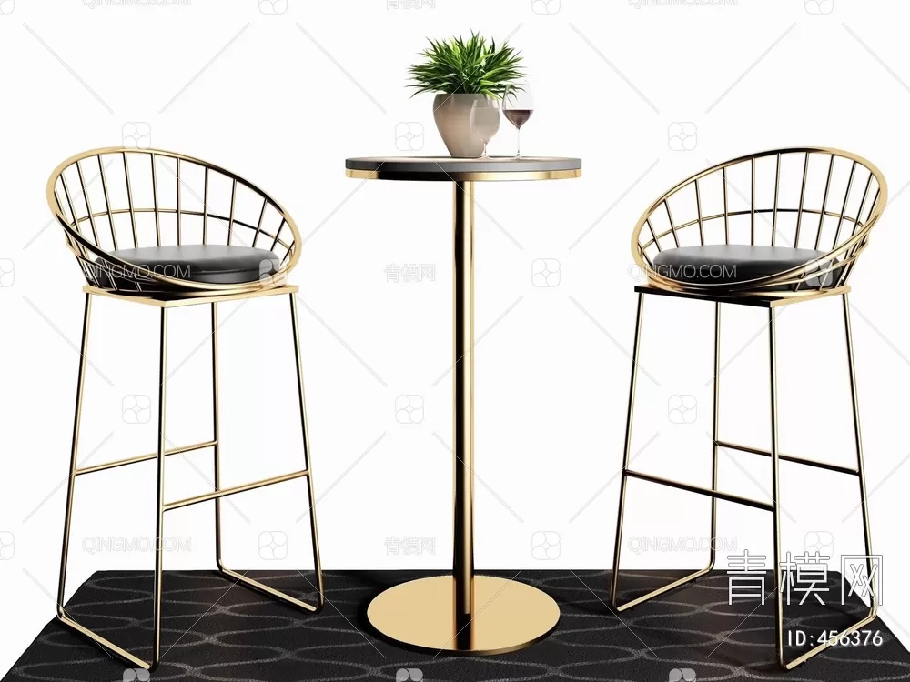 STOOL – BAR CHAIR – 3DMODELS – 122 – PRO