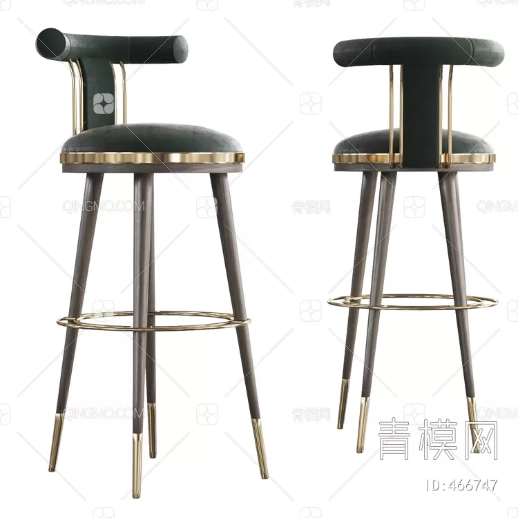 STOOL – BAR CHAIR – 3DMODELS – 128 – PRO