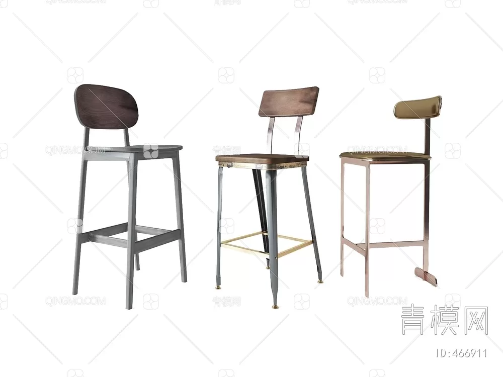 STOOL – BAR CHAIR – 3DMODELS – 133 – PRO