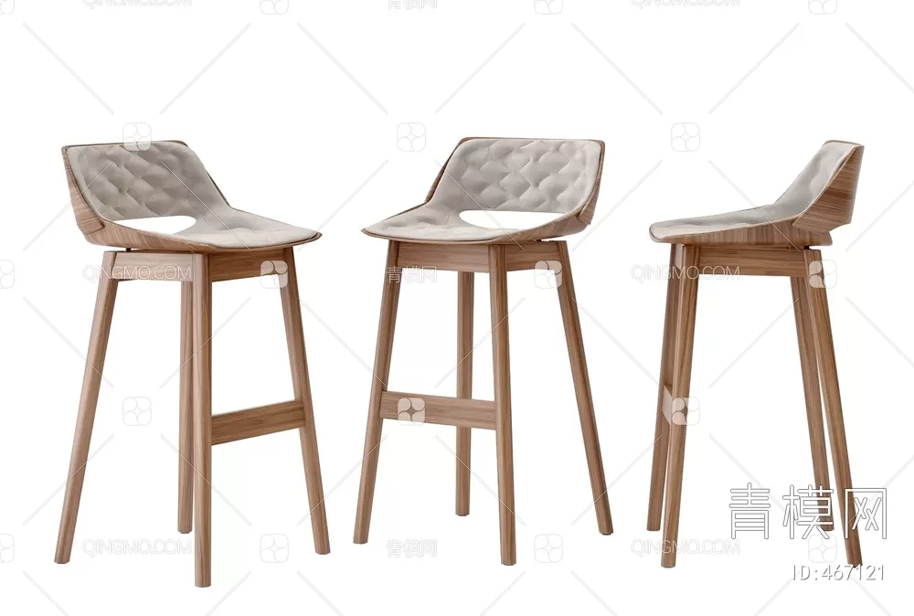 STOOL – BAR CHAIR – 3DMODELS – 135 – PRO