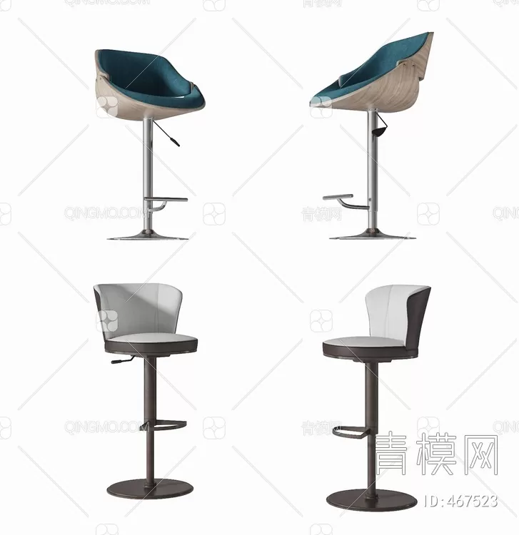 STOOL – BAR CHAIR – 3DMODELS – 136 – PRO