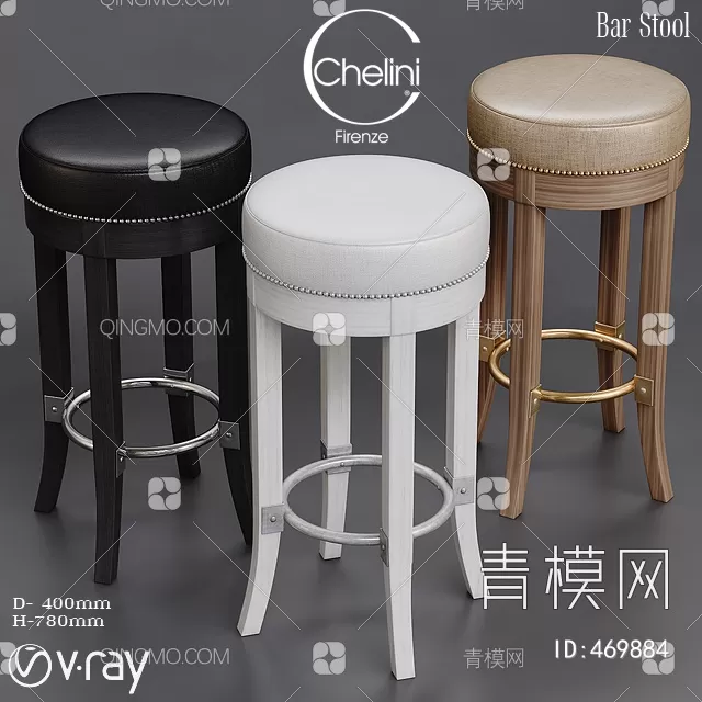 STOOL – BAR CHAIR – 3DMODELS – 150 – PRO