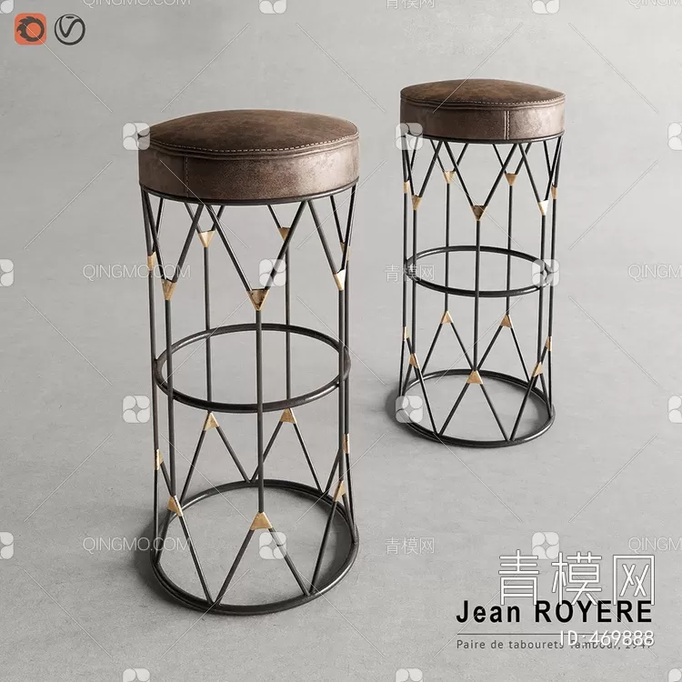 STOOL – BAR CHAIR – 3DMODELS – 151 – PRO