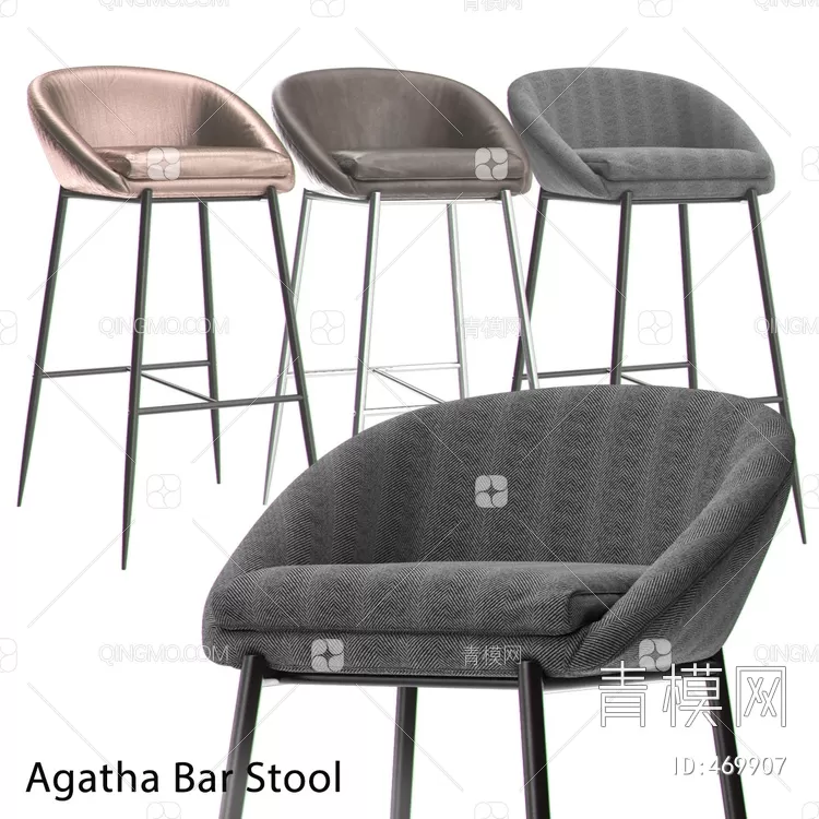 STOOL – BAR CHAIR – 3DMODELS – 152 – PRO