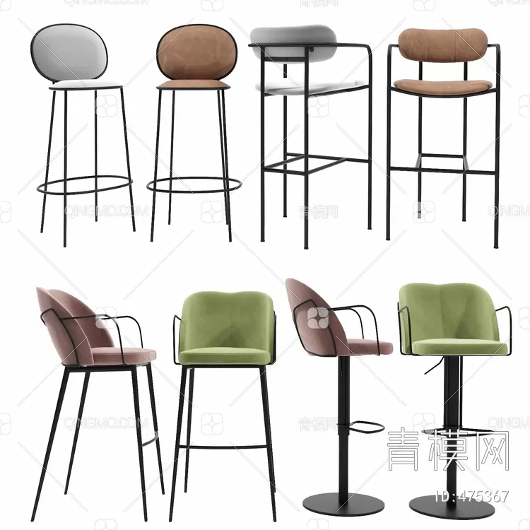 STOOL – BAR CHAIR – 3DMODELS – 157 – PRO