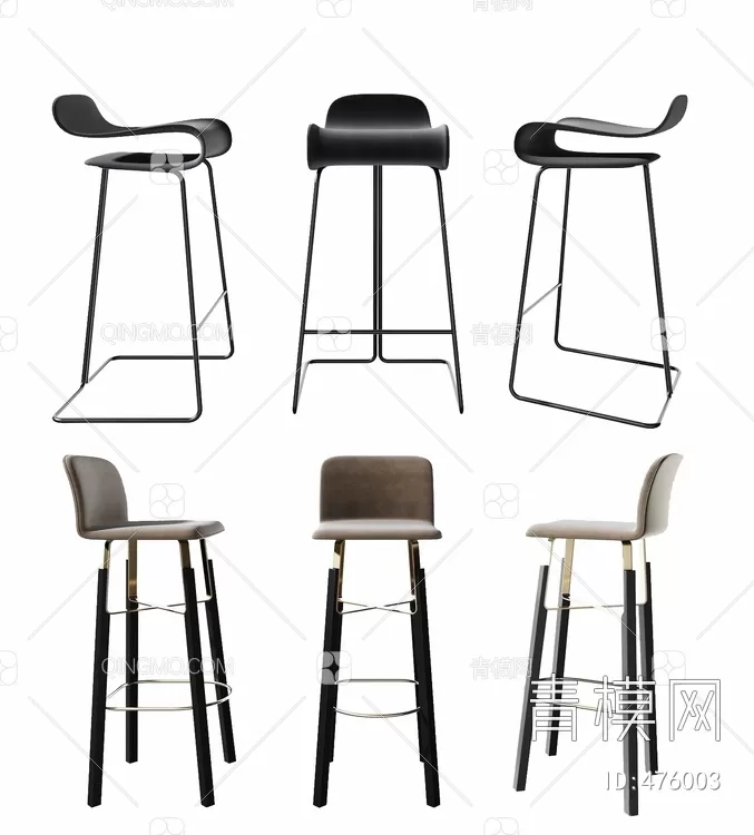 STOOL – BAR CHAIR – 3DMODELS – 158 – PRO