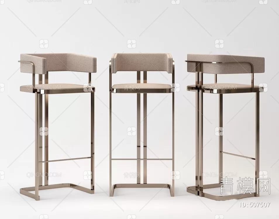 STOOL – BAR CHAIR – 3DMODELS – 170 – PRO