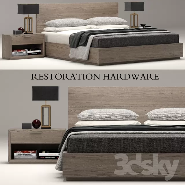 3DSKYMODEL – Bed – 2459
