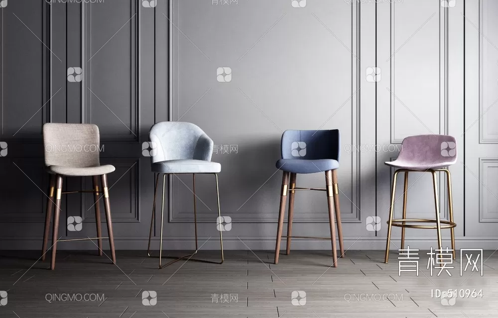 STOOL – BAR CHAIR – 3DMODELS – 178 – PRO