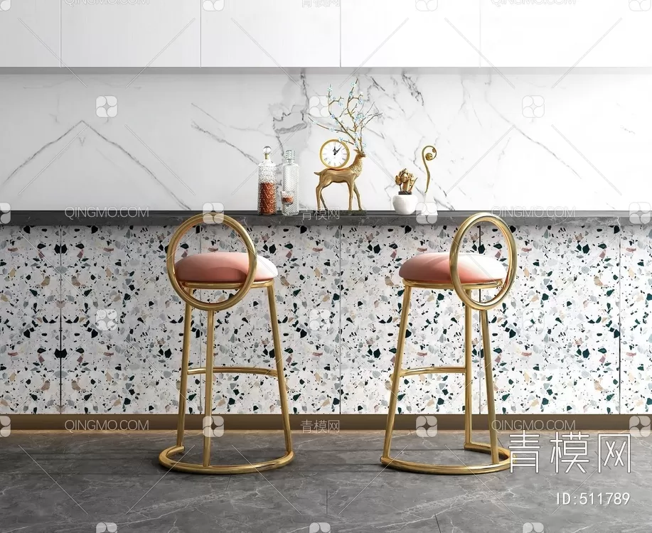 STOOL – BAR CHAIR – 3DMODELS – 179 – PRO