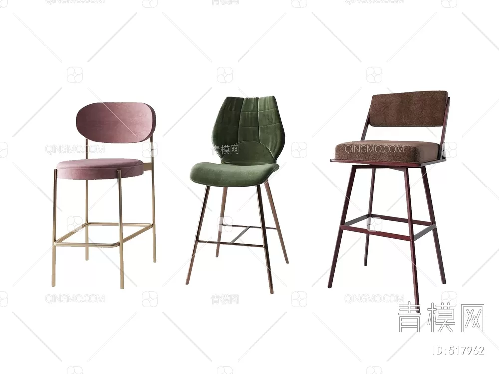 STOOL – BAR CHAIR – 3DMODELS – 183 – PRO