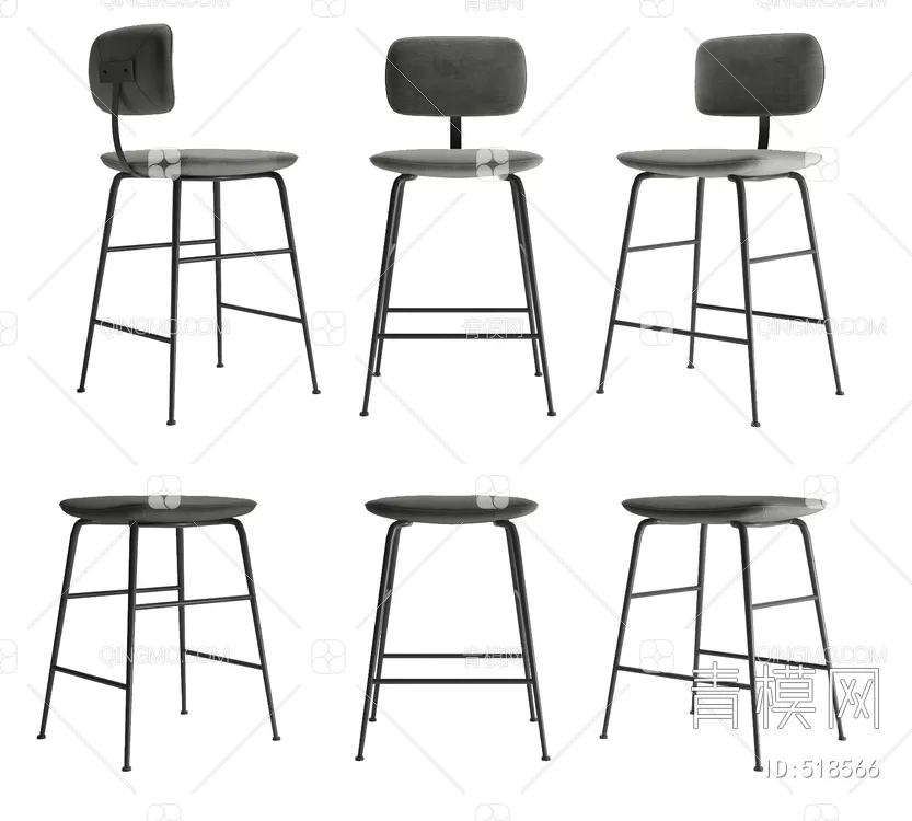 STOOL – BAR CHAIR – 3DMODELS – 192 – PRO