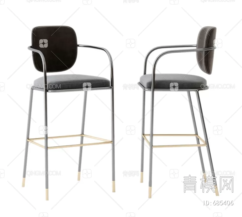 STOOL – BAR CHAIR – 3DMODELS – 243 – PRO