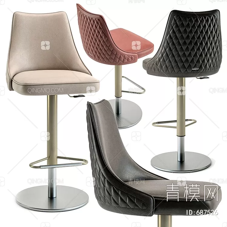 STOOL – BAR CHAIR – 3DMODELS – 247 – PRO