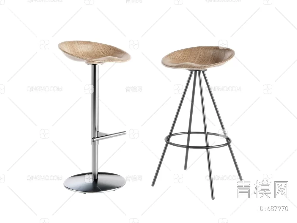 STOOL – BAR CHAIR – 3DMODELS – 248 – PRO
