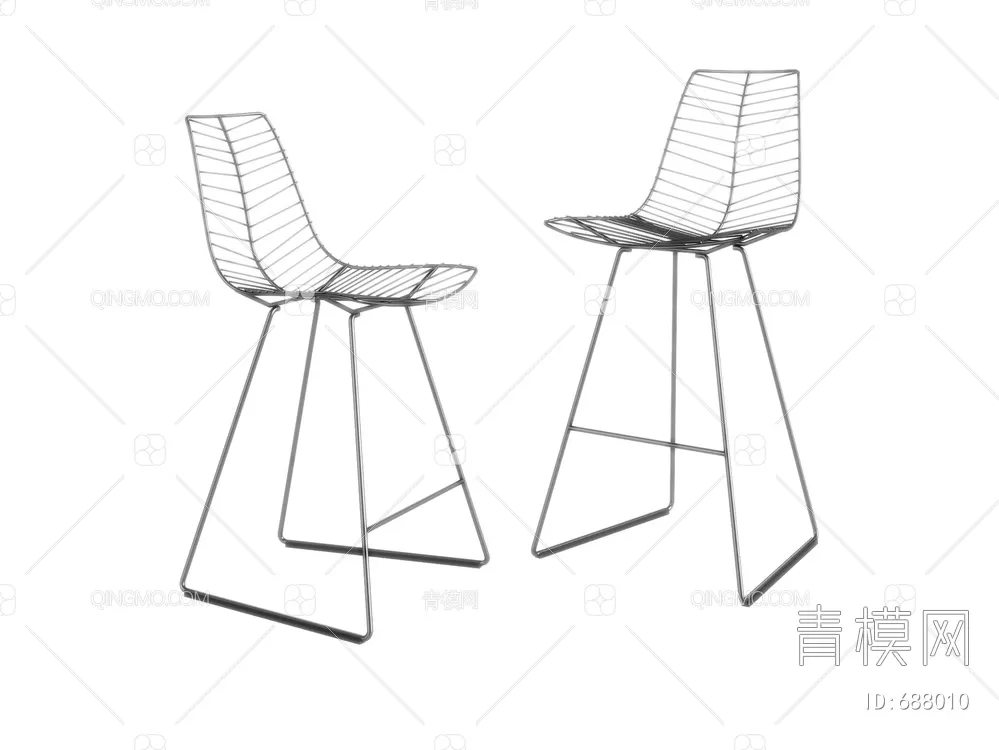 STOOL – BAR CHAIR – 3DMODELS – 249 – PRO