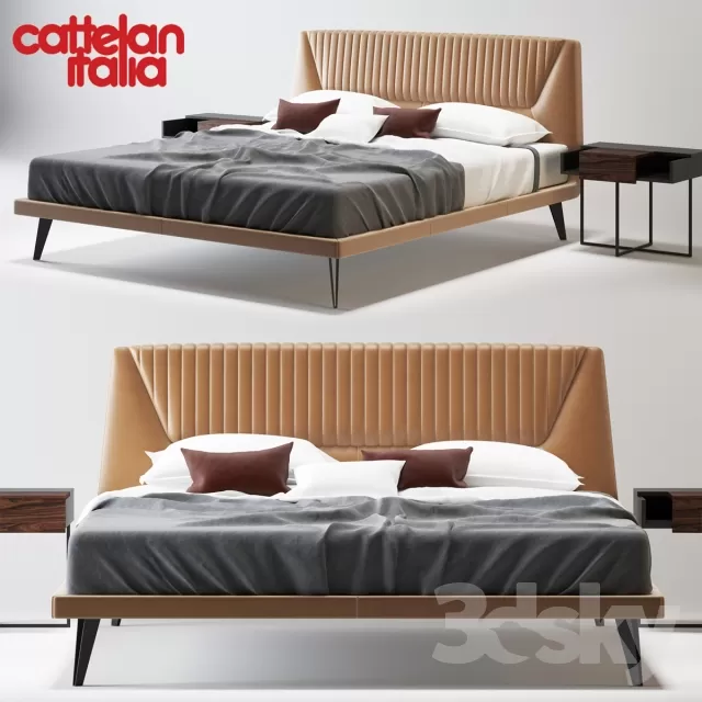 3DSKYMODEL – Bed – 2467