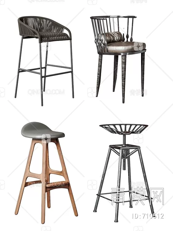 STOOL – BAR CHAIR – 3DMODELS – 268 – PRO STOOL – BAR CHAIR – 3DMODELS – 268 – PRO