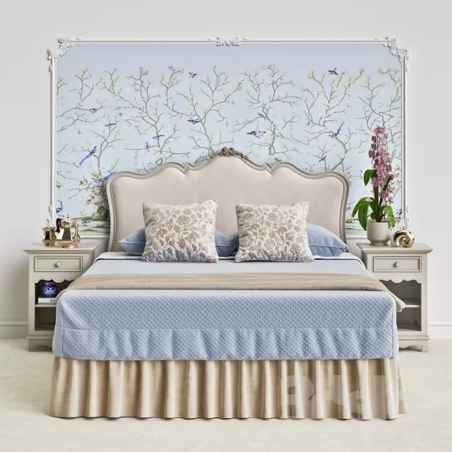 3DSKYMODEL – Bed – 2470