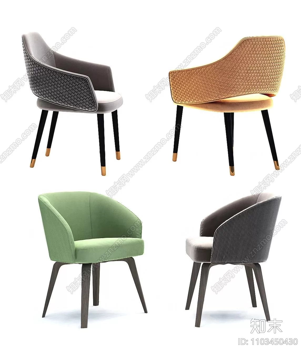MODERN CHAIR – 3D MODELS – DOWNLOAD – 024 – PRO