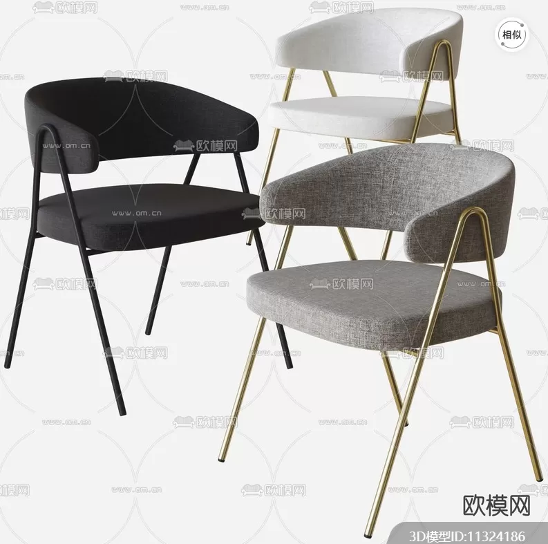 MODERN CHAIR – 3D MODELS – DOWNLOAD – 027 – PRO