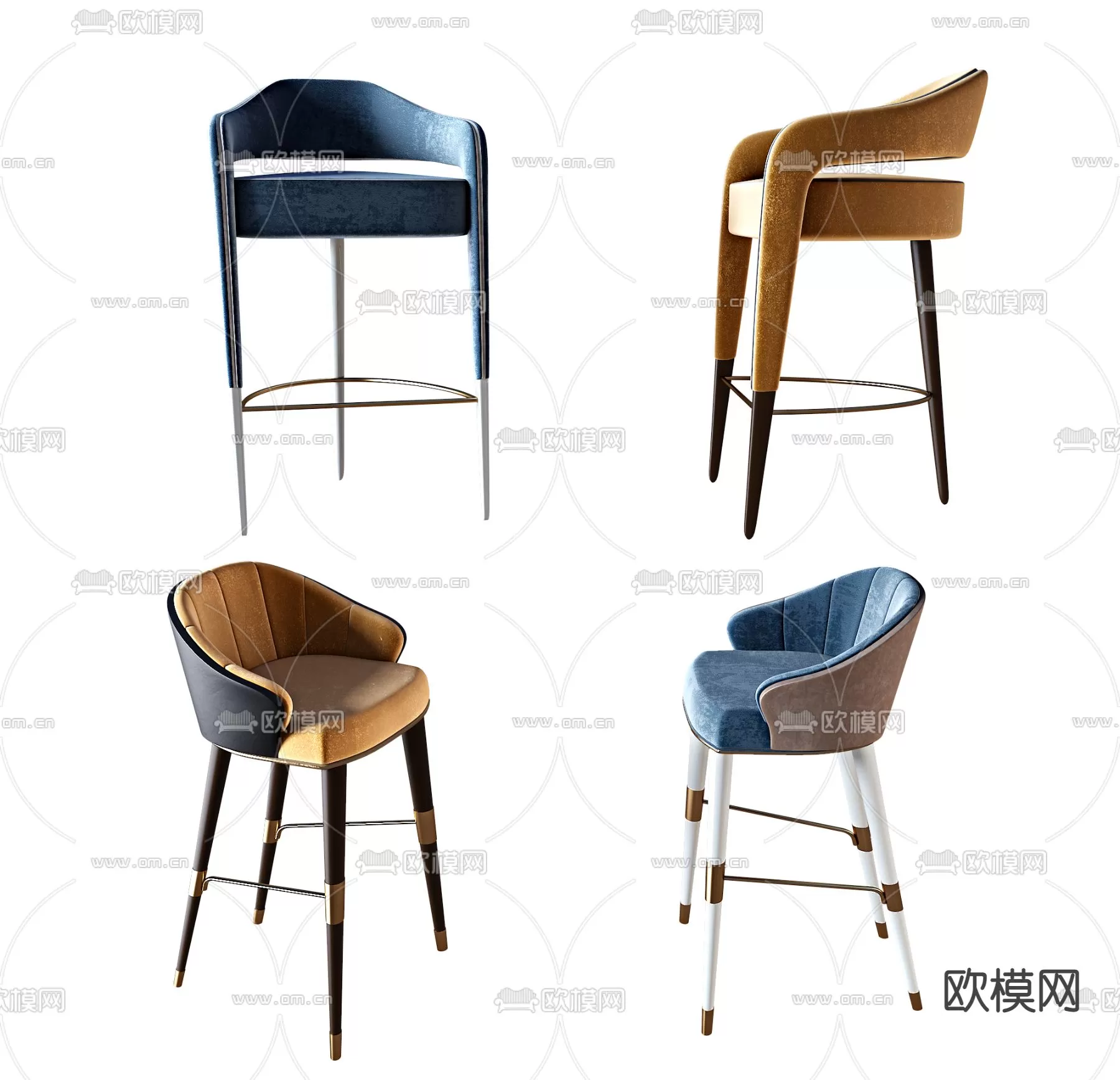 MODERN CHAIR – 3D MODELS – DOWNLOAD – 030 – PRO