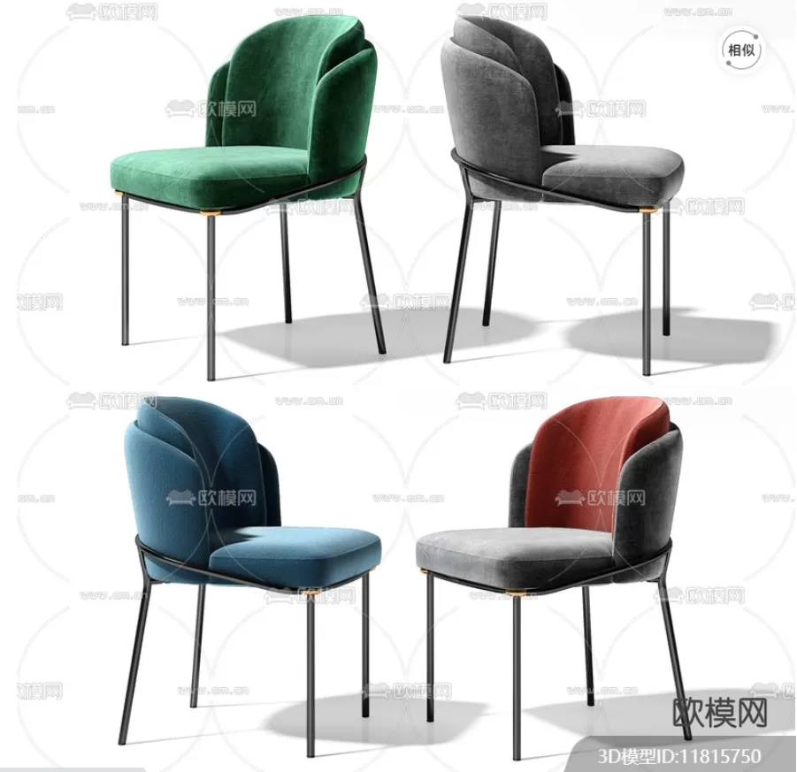 MODERN CHAIR – 3D MODELS – DOWNLOAD – 050 – PRO