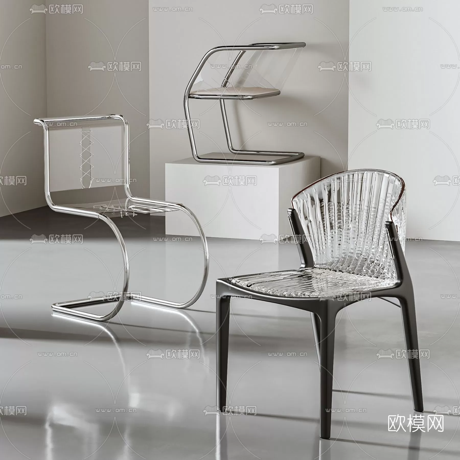 MODERN CHAIR – 3D MODELS – DOWNLOAD – 054 – PRO