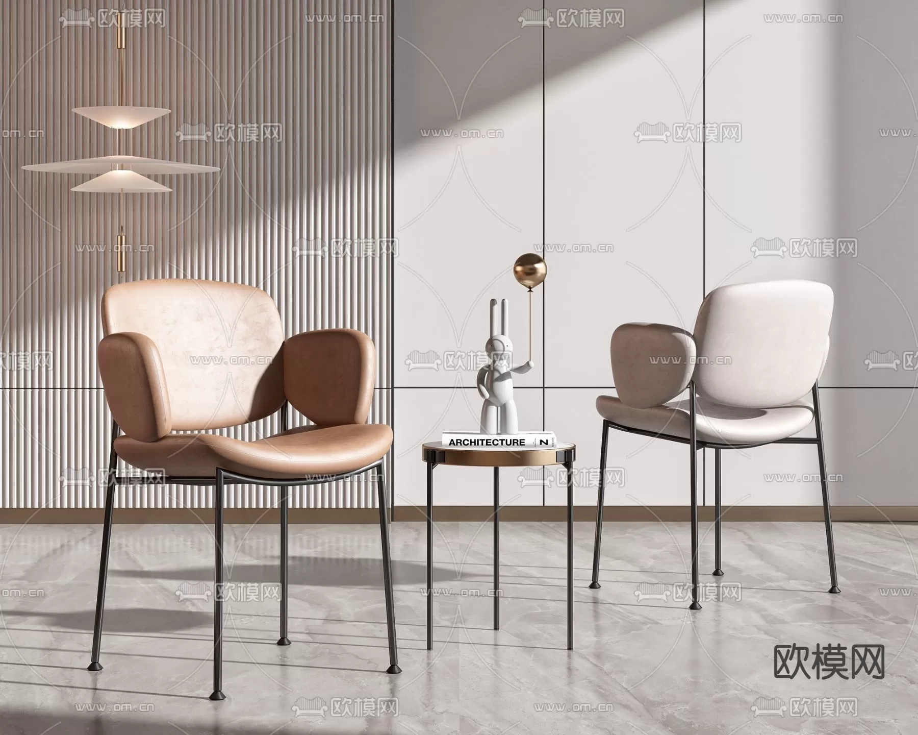 MODERN CHAIR – 3D MODELS – DOWNLOAD – 061 – PRO