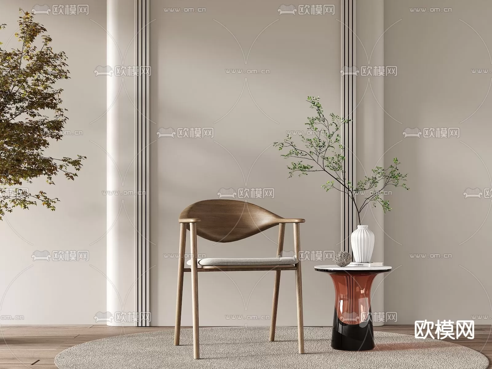 MODERN CHAIR – 3D MODELS – DOWNLOAD – 075 – PRO