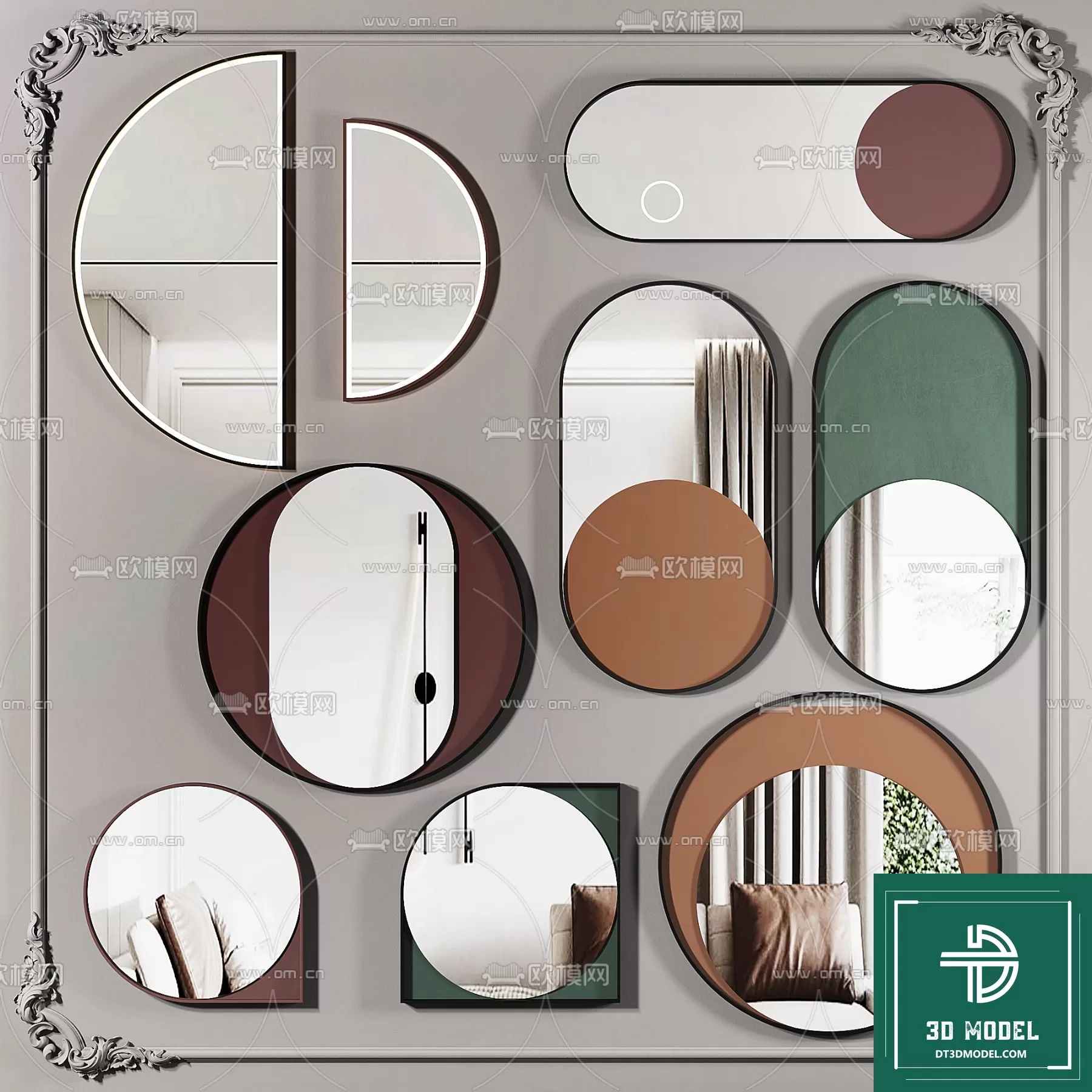 MIRROR – 3DMODELS – 023 – PRO MIRROR – 3DMODELS – 023 – PRO