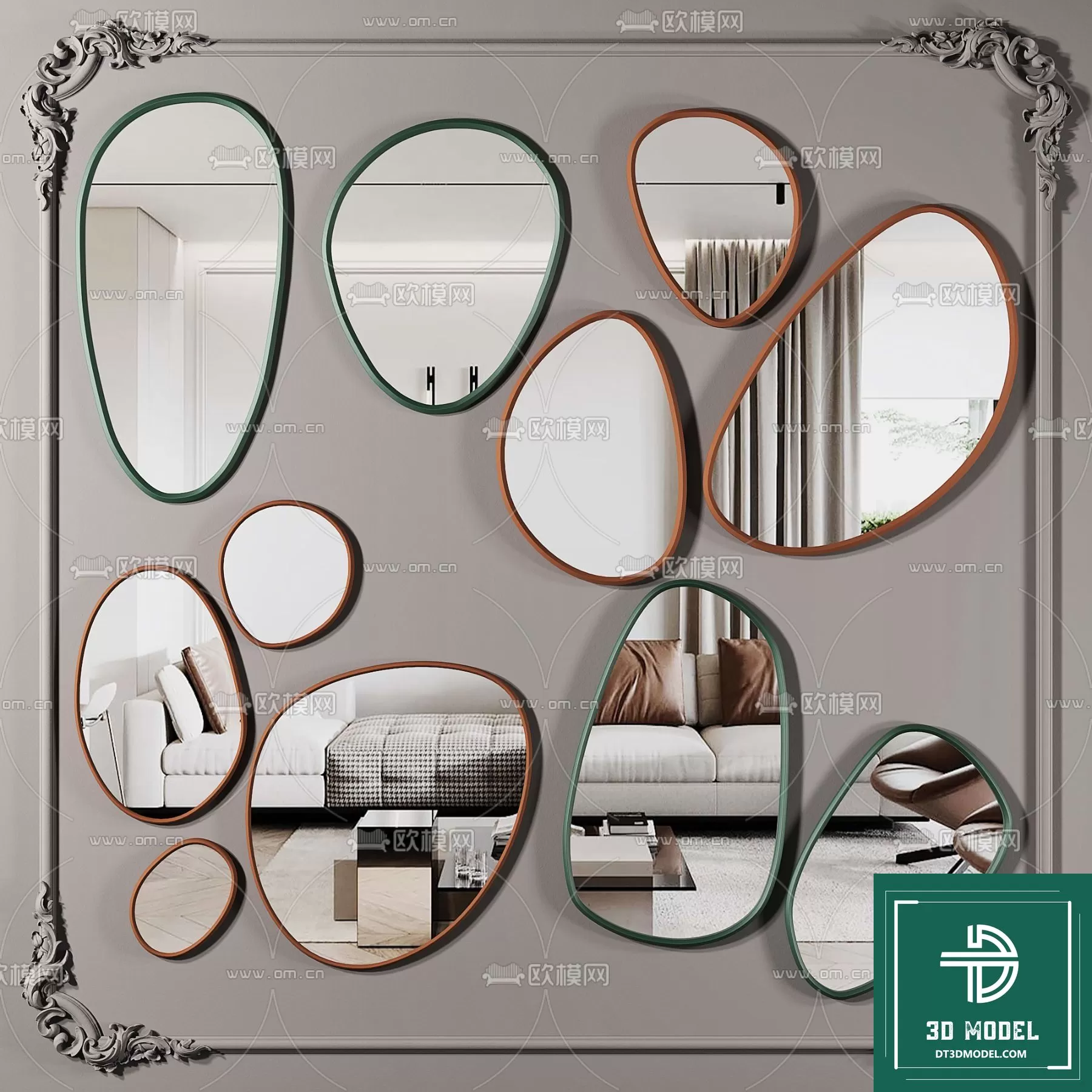 MIRROR – 3DMODELS – 024 – PRO MIRROR – 3DMODELS – 024 – PRO
