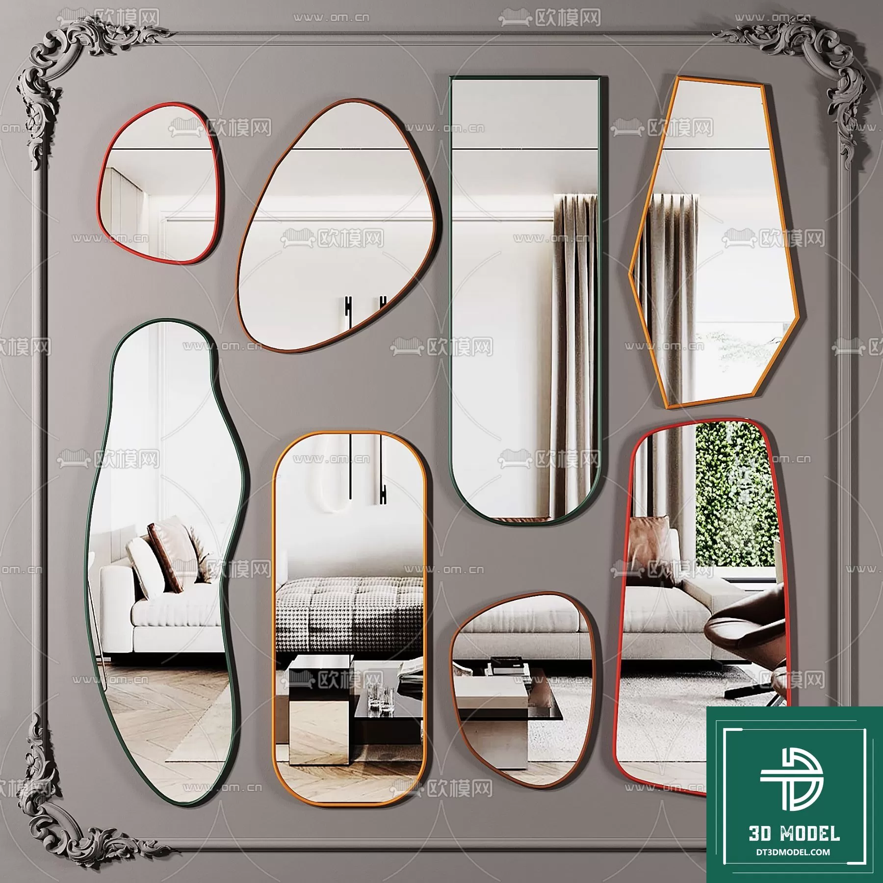 MIRROR – 3DMODELS – 038 – PRO MIRROR – 3DMODELS – 038 – PRO