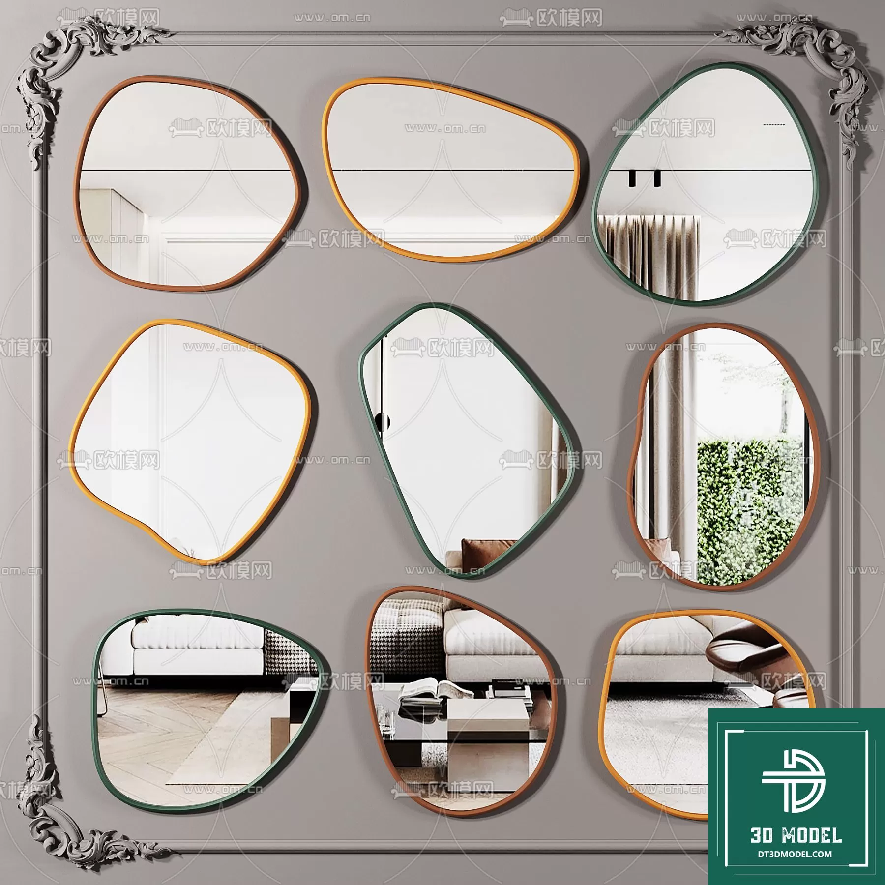 MIRROR – 3DMODELS – 039 – PRO MIRROR – 3DMODELS – 039 – PRO