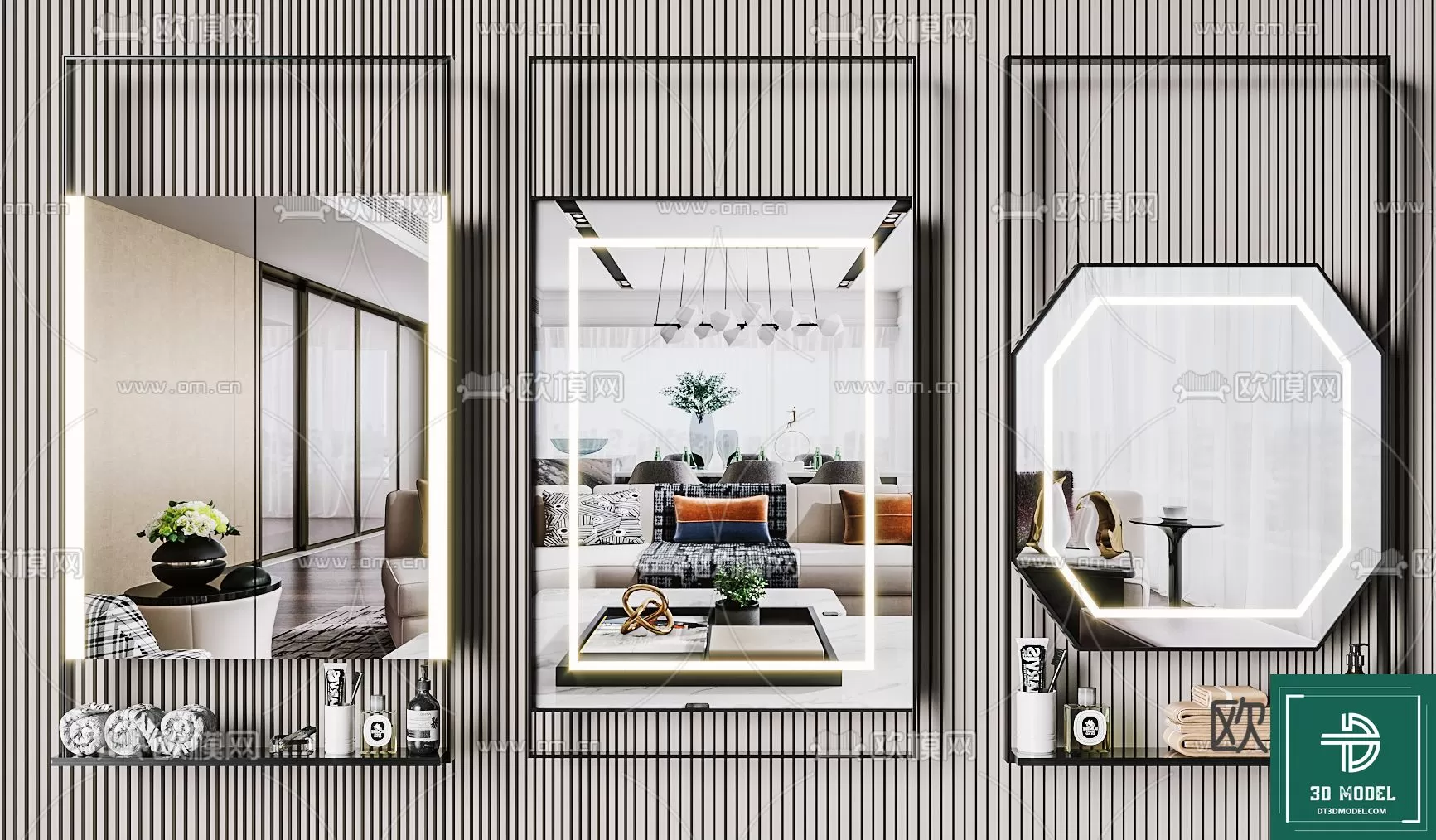 MIRROR – 3DMODELS – 045 – PRO