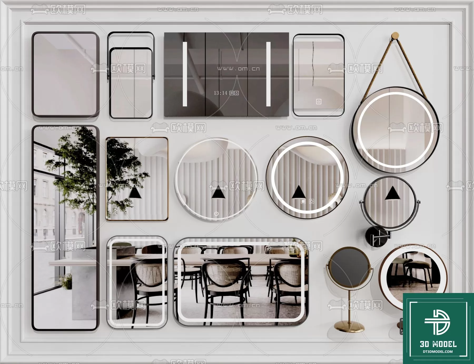 MIRROR – 3DMODELS – 049 – PRO