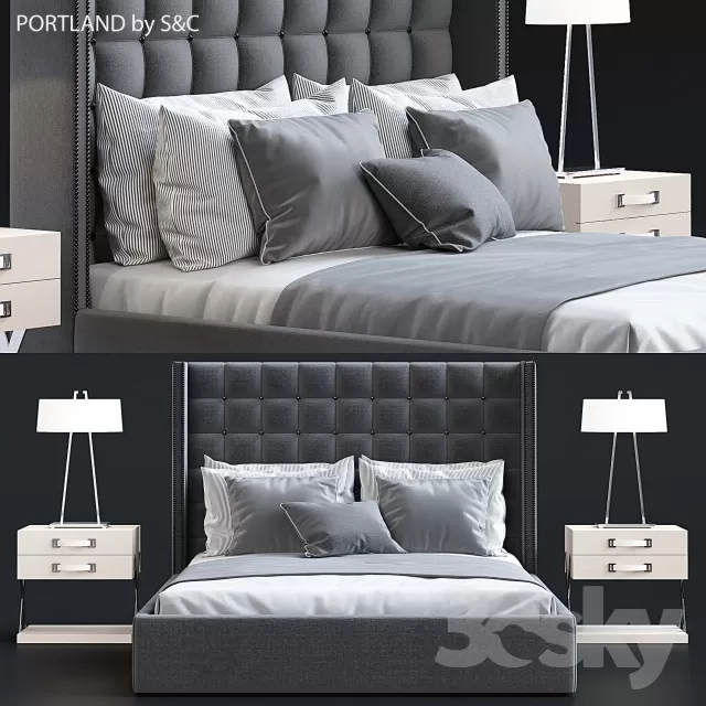 3DSKYMODEL – Bed – 2492