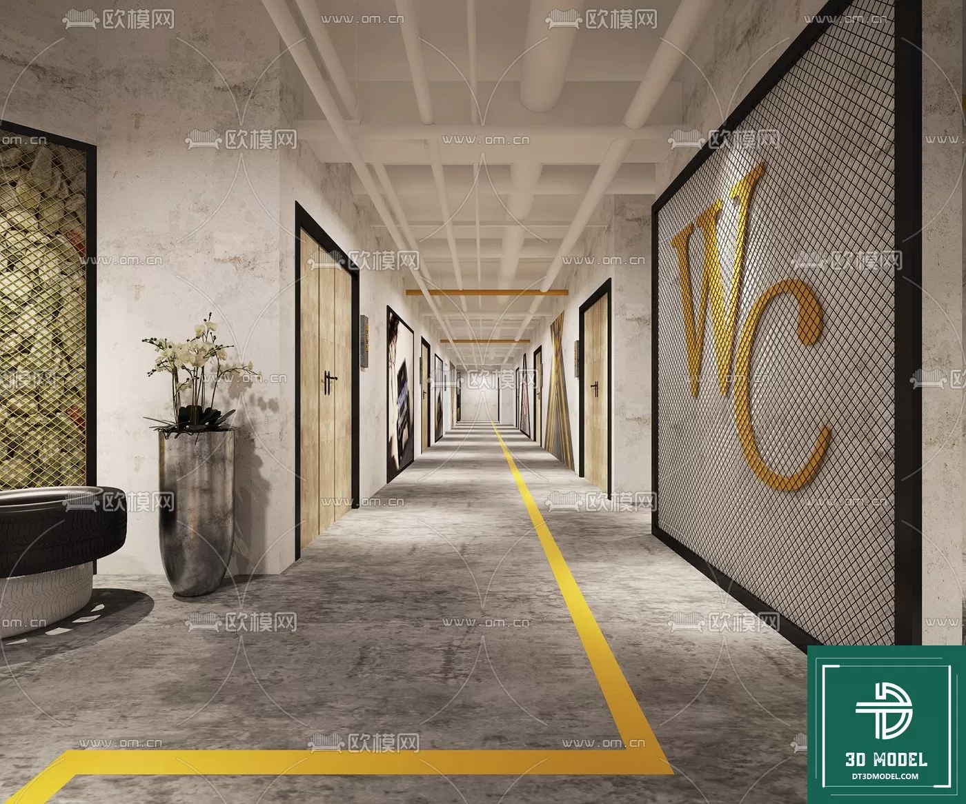 LOBBY 3D MODELS – SCENES – 009 – PRO