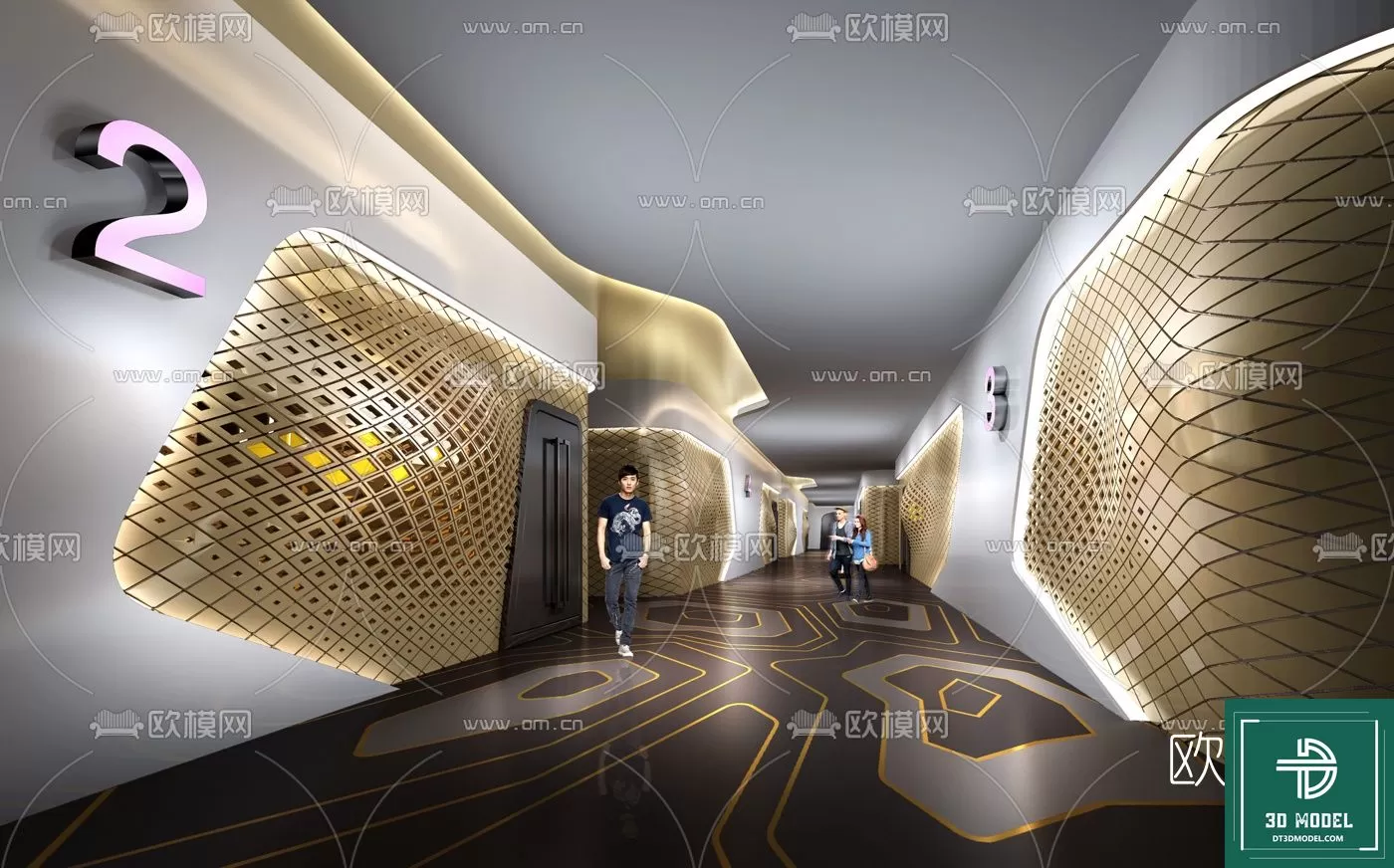 LOBBY 3D MODELS – SCENES – 011 – PRO