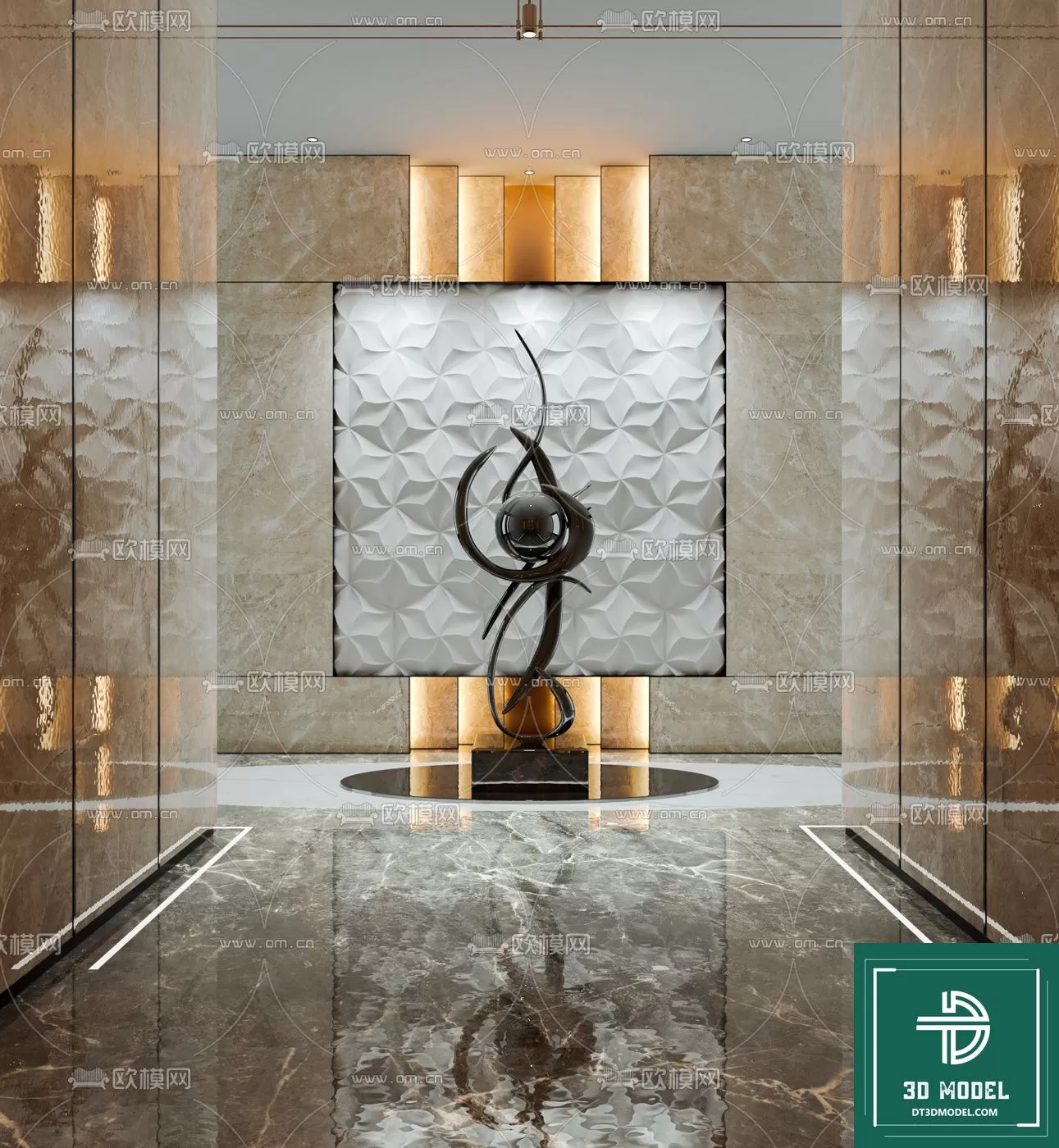 LOBBY 3D MODELS – SCENES – 020 – PRO