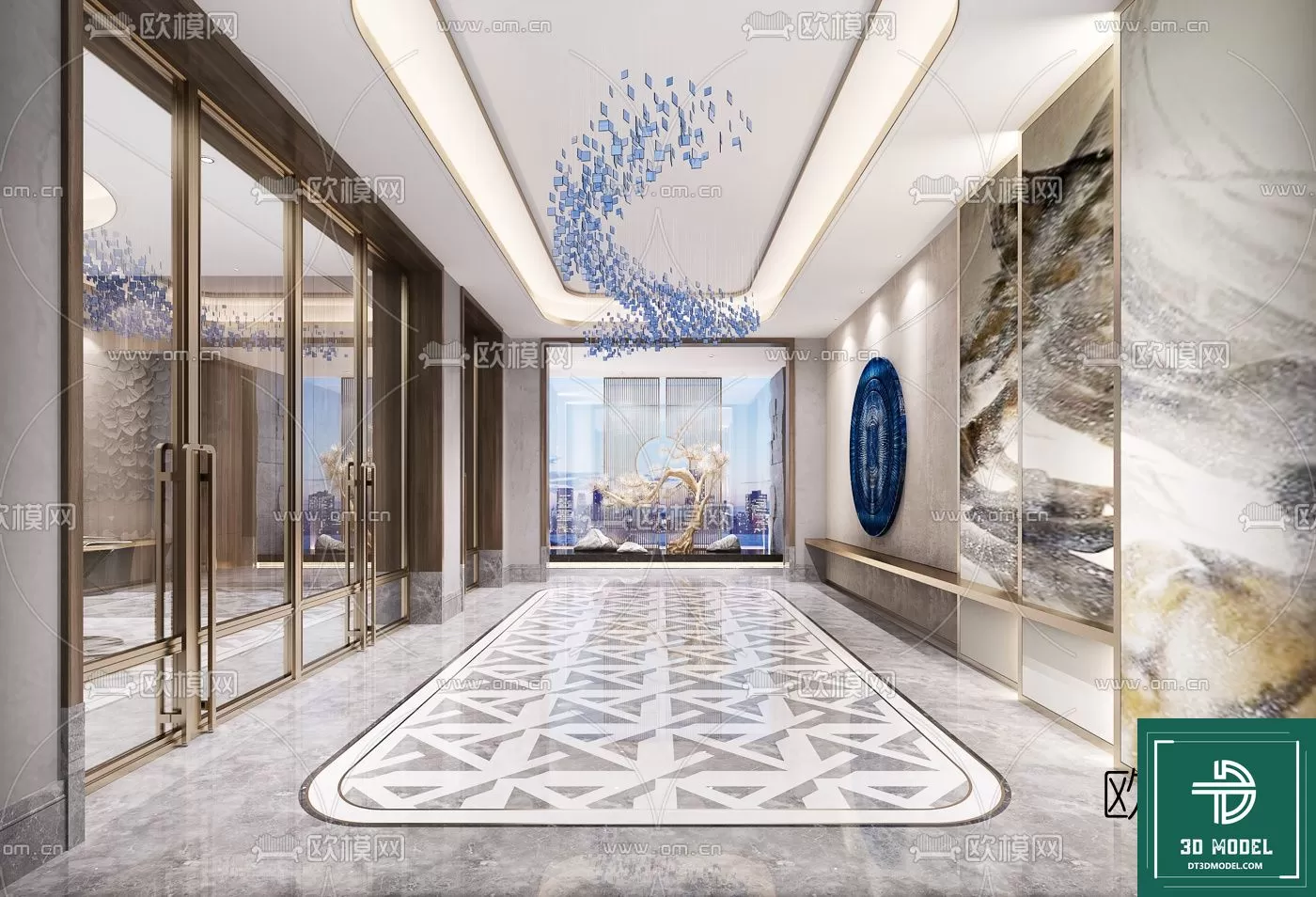 LOBBY 3D MODELS – SCENES – 032 – PRO