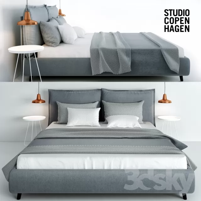 3DSKYMODEL – Bed – 2502