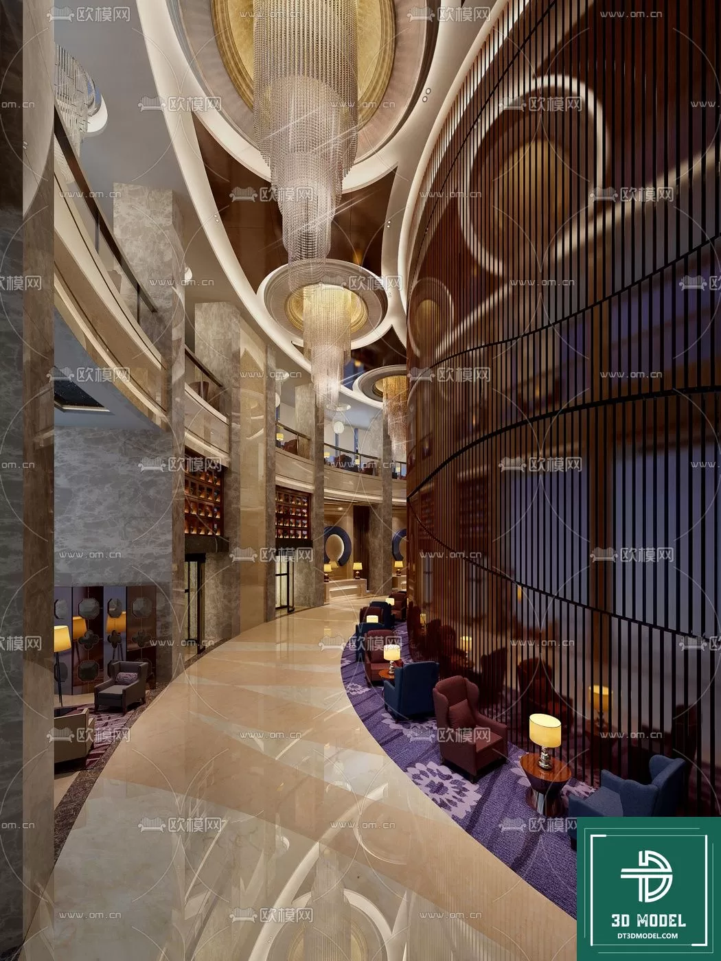 LOBBY 3D MODELS – SCENES – 046 – PRO