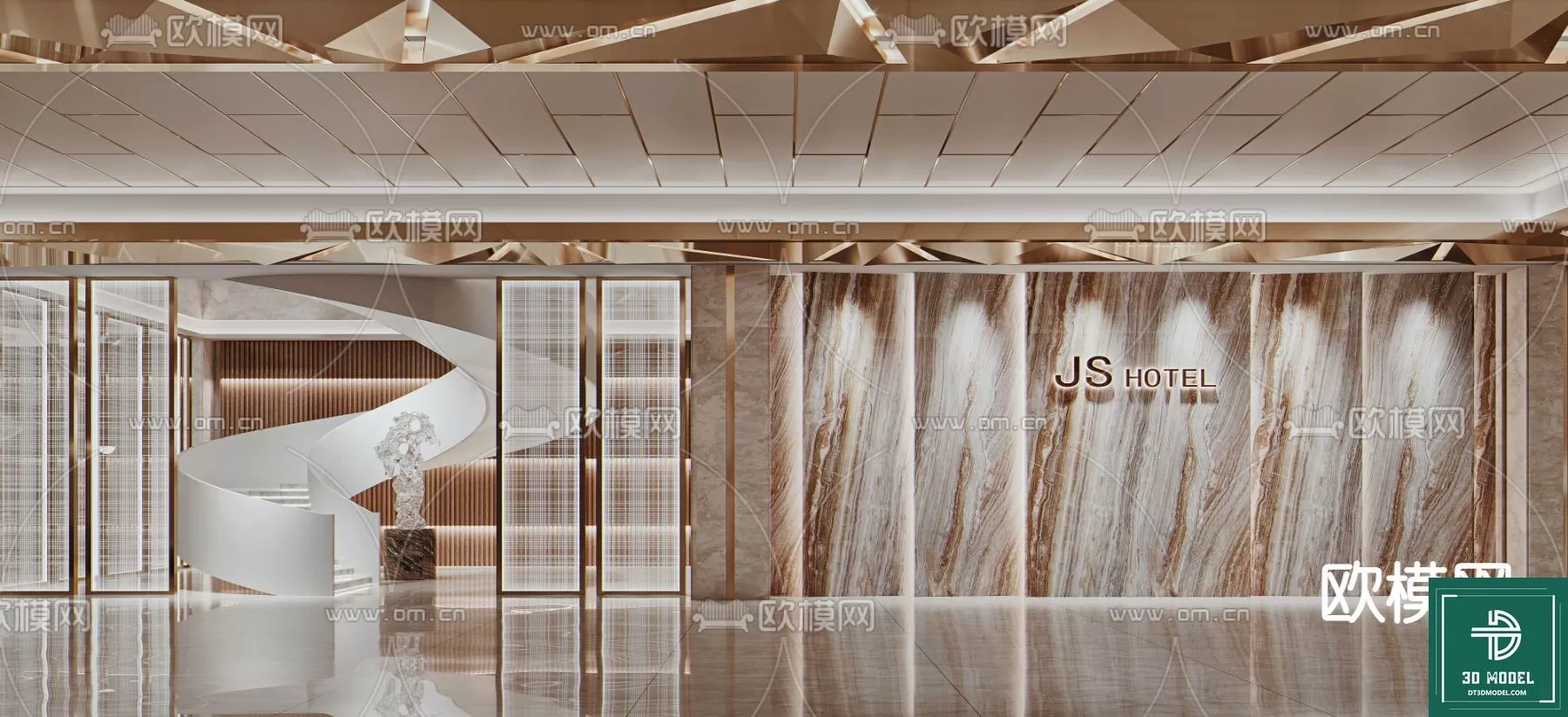 LOBBY 3D MODELS – SCENES – 070 – PRO