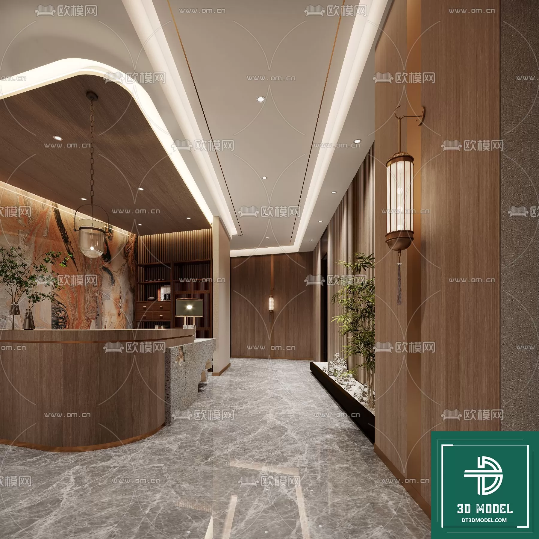 LOBBY 3D MODELS – SCENES – 073 – PRO