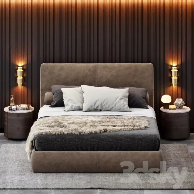 3DSKYMODEL – Bed – 2507