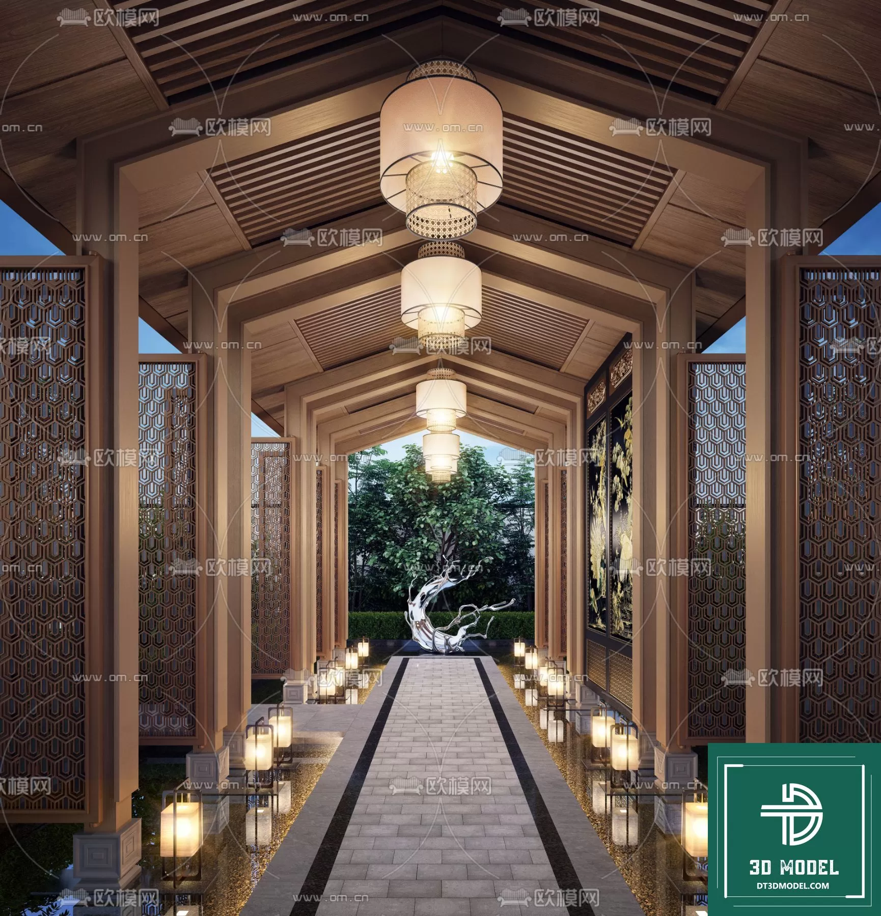 LOBBY 3D MODELS – SCENES – 092 – PRO