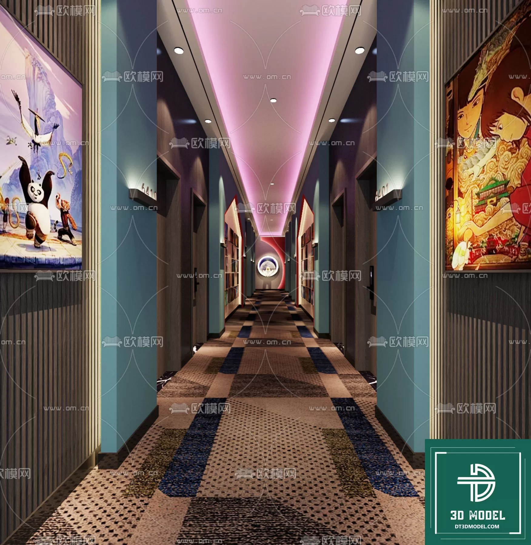 LOBBY 3D MODELS – SCENES – 106 – PRO